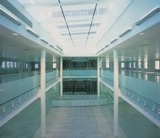 Column inches: Terry's insistence on a thick outer wall has freed up the office space