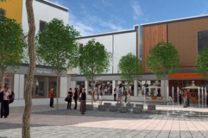 Proposed development for Market Square, St Austell.