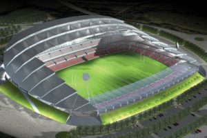 Seeing Reds: Salford’s new rugby league stadium