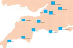 Typical south-west land values for residential development as at 1 January 2007 (£m/HA)