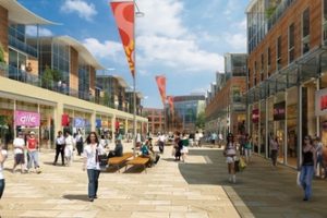 Paving the way: new shopping streets are part of the plan for Skelmersdale