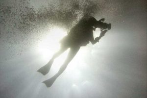 Scuba diver TIM SHEERMAN CHASE