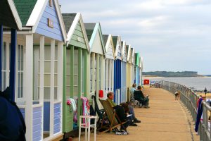 Beach huts by martin Pettitt