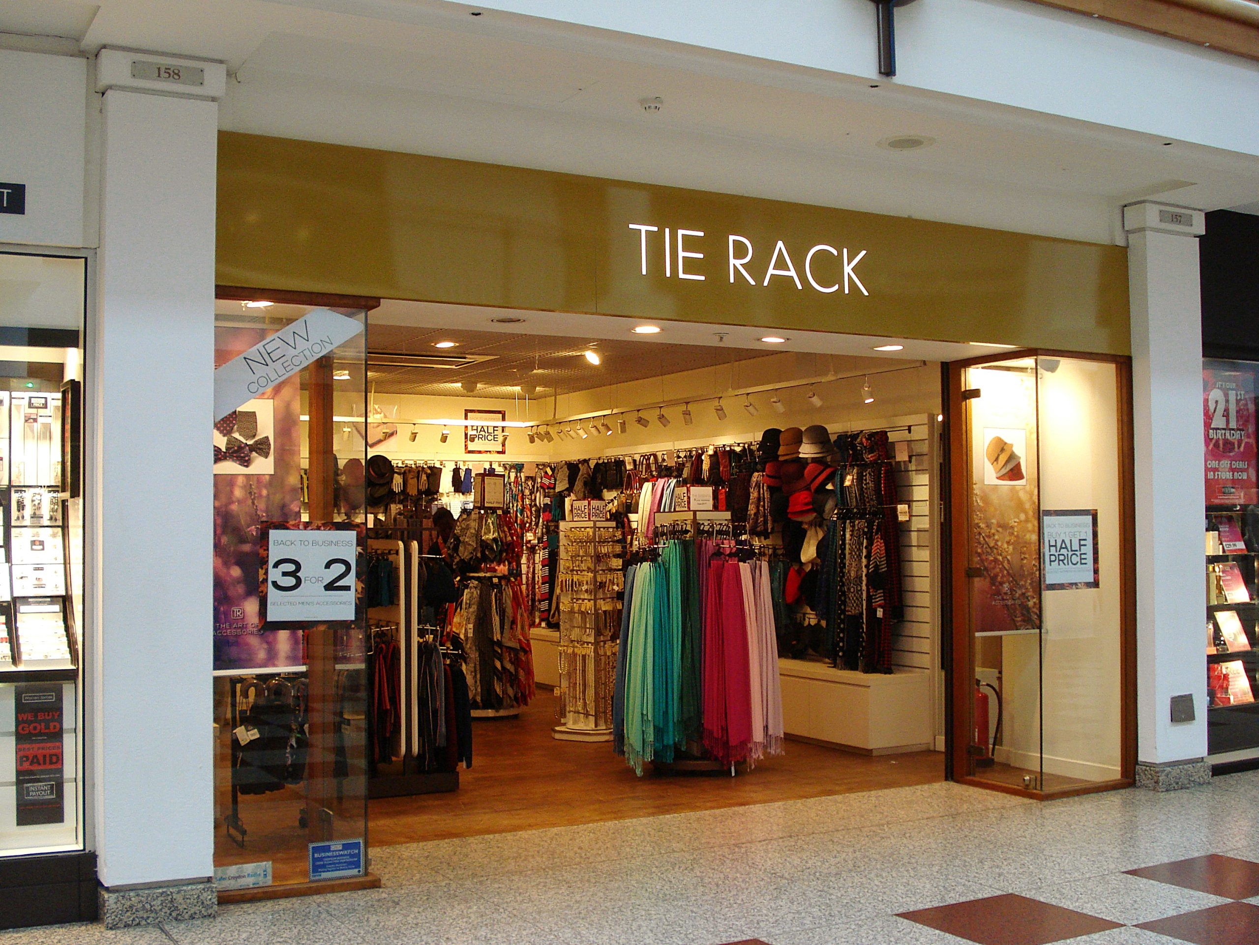 the tie rack shop