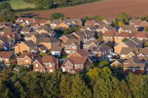 Rows of houses rural