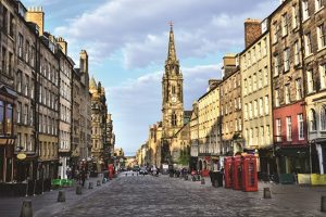 Edinburgh Royal Mile - Credit: Shutterstock/JeniFot