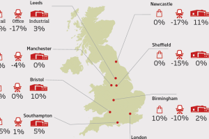 Business rate map UK