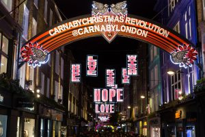 Carnaby St Christmas lights Shaftesbury 636