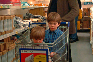 Children at IKEA