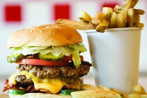 Five Guys burger