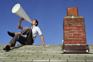 Shout from rooftops
