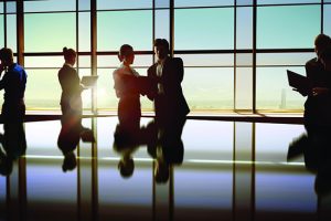 People working in office