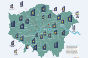 Cladding investigation map