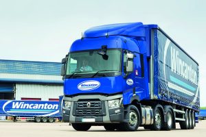 Wincanton new livery renault cab