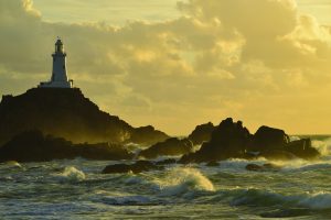 Corbiere lighthouse Jersey