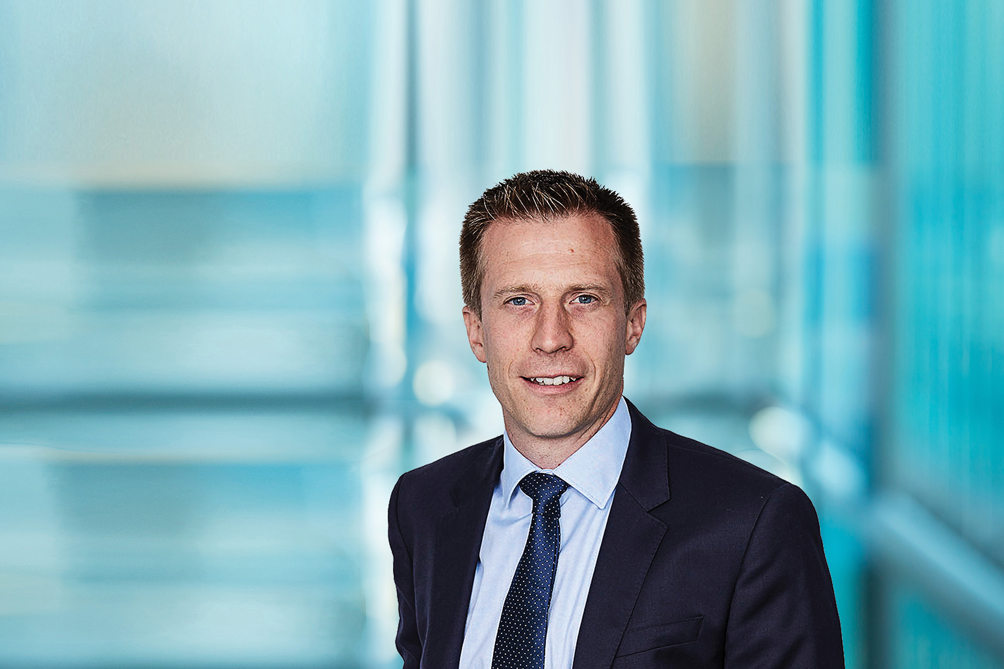 View from the top: Simon Carter, the new chief executive of 