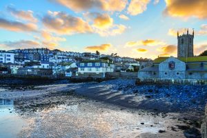 Sunset over St Ives shutterstock_237970249 ian woolcock PW010722