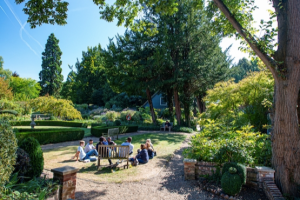 Workplace - Turkey Mill - Walled garden lunch