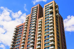 High rise flats