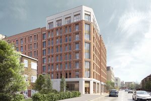 CGI of Tri7 and Fusion's Wood Green scheme, London