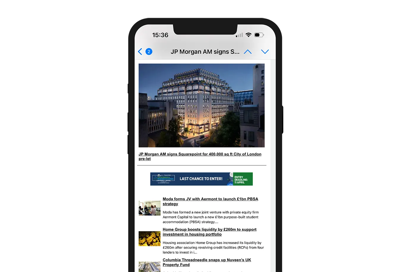 Essential newsletters