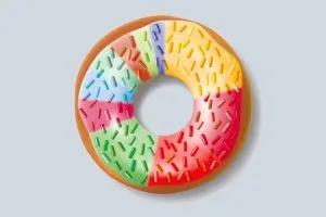 Top 10 agencies doughnut chart