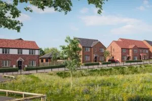 Avant Homes will deliver 90 plots at Welby Grange, near Melton Mowbray (CGI indicative of house types being built)