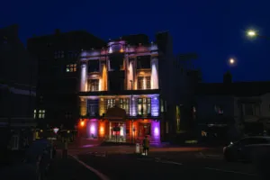 OB-Centenary-Celebrations-outside-light-show-by-Alice-Denny-300x200.webp