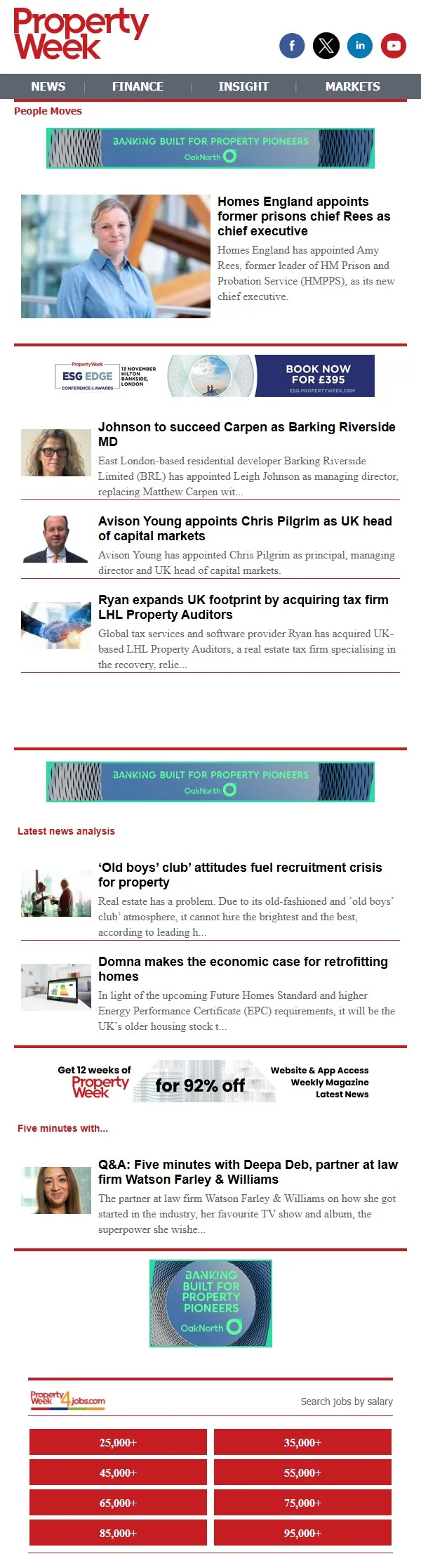 people moves newsletter preview