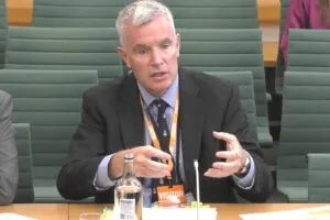 BSR chair Andy Roe gives evidence to the HCLG Commons select committee, 2 Sep 2025