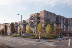 A CGI of Aurium's Rathborne scheme in Dublin