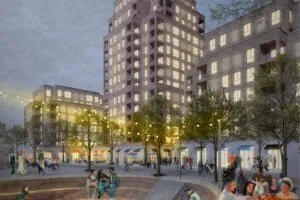 A CGI of Belfast Harbour's Clarendon Wharf development