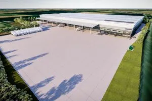 CGI of Latham's RDC in East Anglia