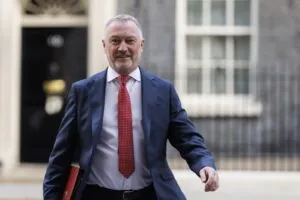 Housing secretary Steve Reed in Downing Street - pic: Simon Dawson / No 10
