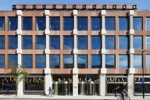 External view of W.RE's St Pancras Campus.