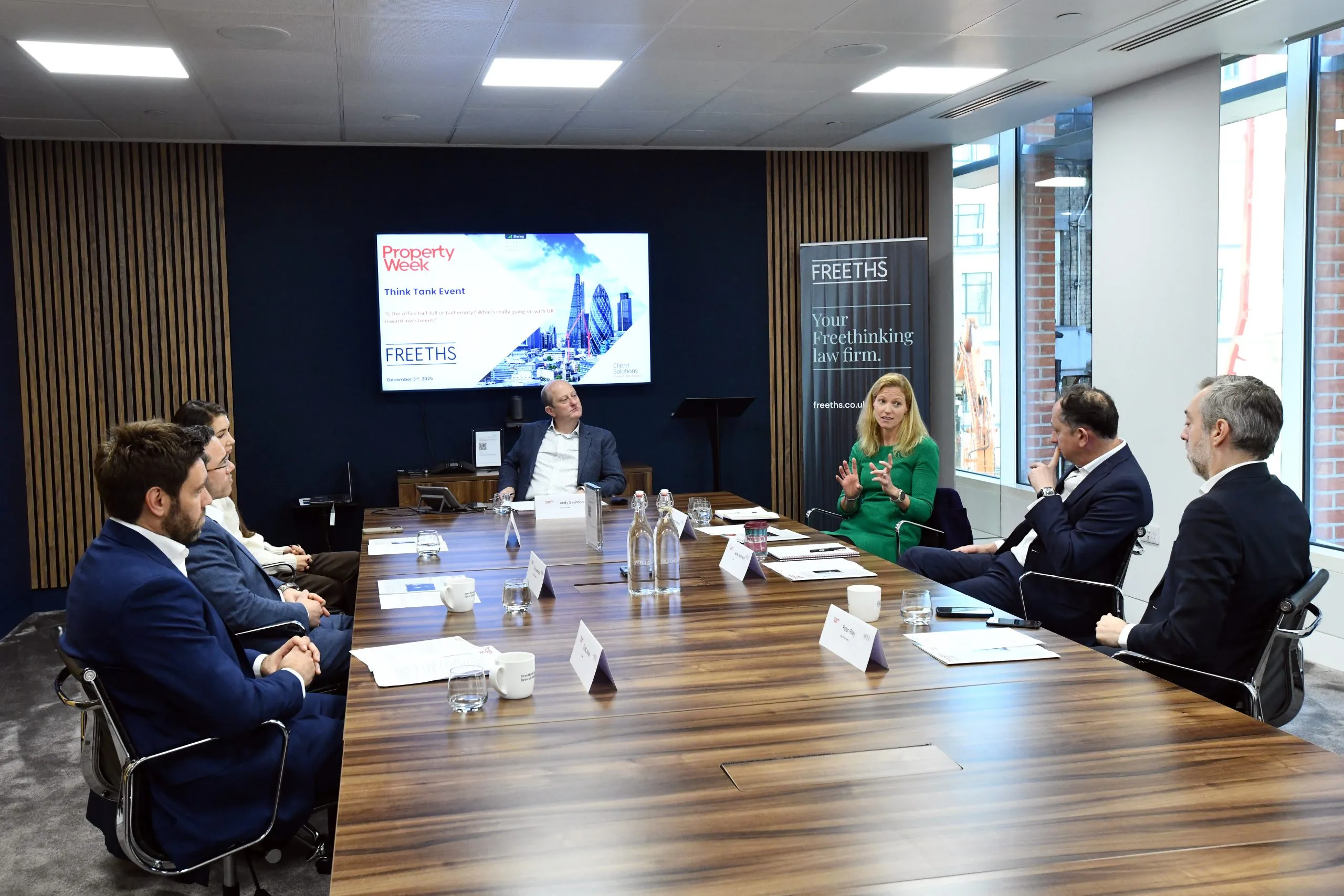 Participants seated at the table