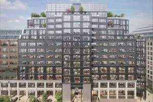 CGI of the refurbished One Exchange Square