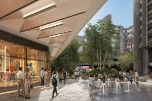 CGI from Lipton of the 1 Silk Street development