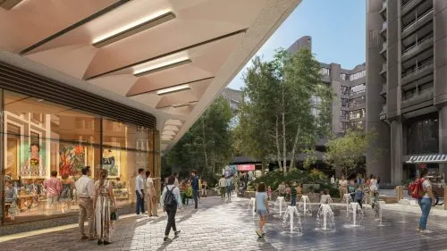 CGI from Lipton of the 1 Silk Street development