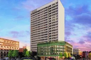 CGI of Bruntwood SciTech's plans for Manchester One