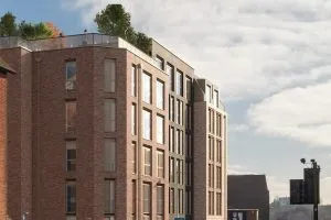 CGI of McLaren Property's co-living scheme in Exeter