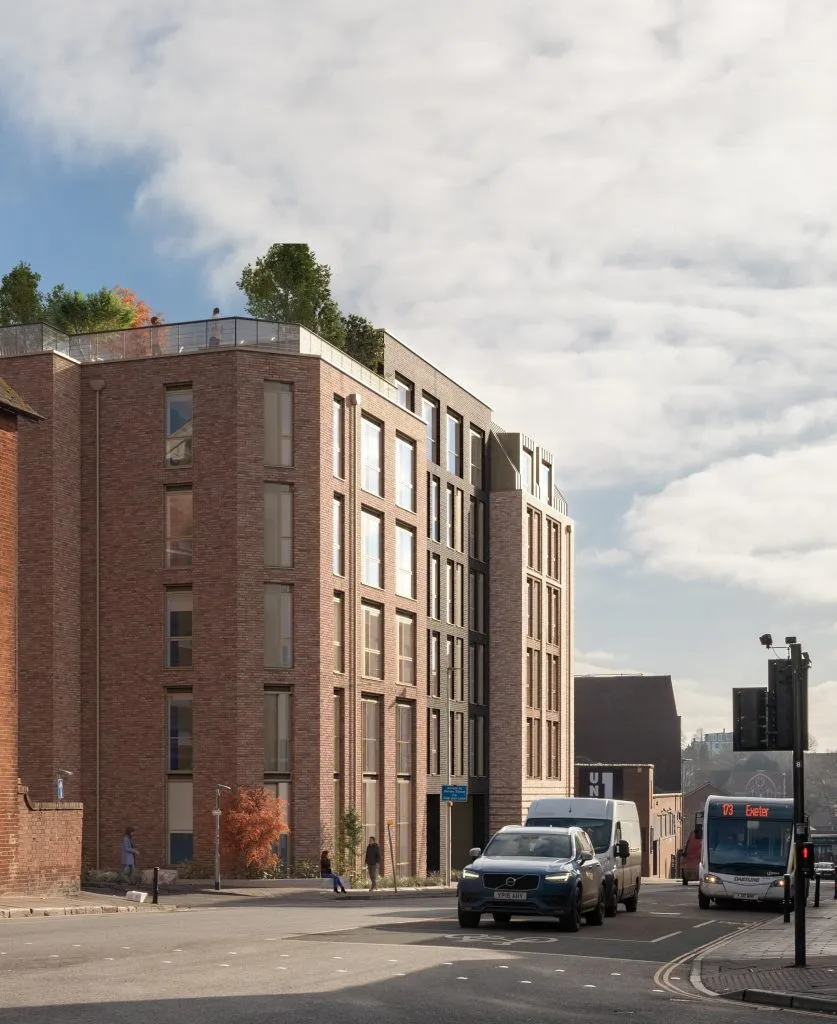 McLaren Property wins £20m loan for Exeter co-living scheme