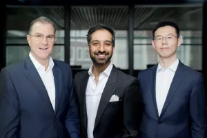 L to R: Emmett, Kotecha, Wu. 