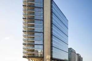 CGI of a Paddington over-station office development