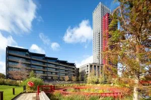 Shot of the first phase of the Canada Water masterplan