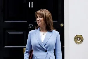 Chancellor Rachel Reeves leaves No 11 Downing Street to deliver her Spring Statement. Picture by Lauren Hurley / No 10 Downing Street