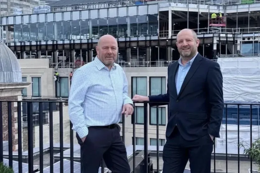 Left to right: Gareth Buckley and Mark Sambridge