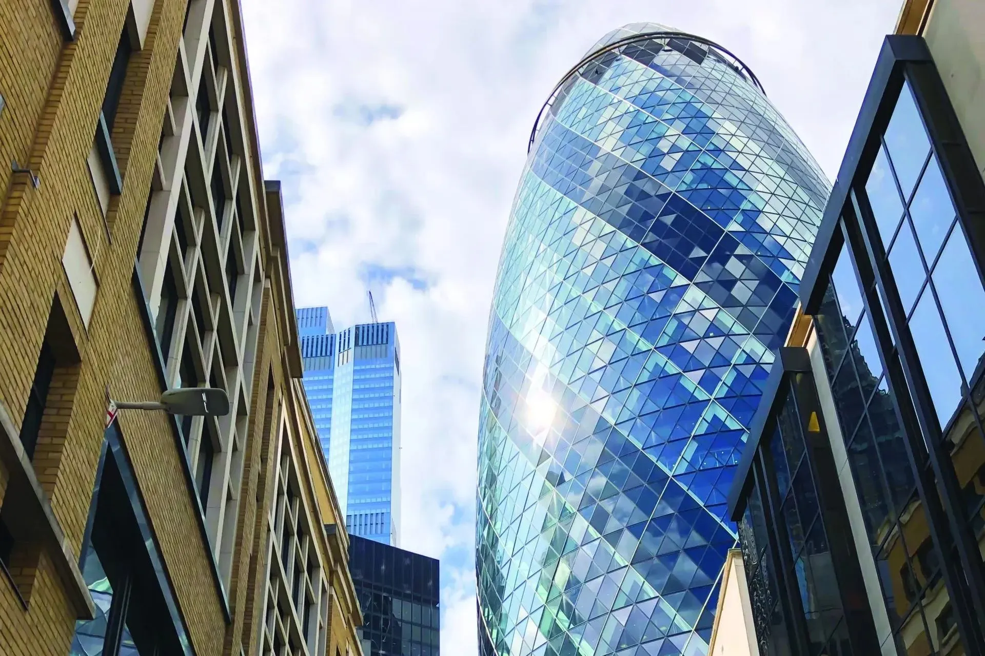 The Gherkin. central London 
