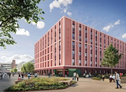 CGI of Muse and WCHG's C2 The Birtles scheme, Wythenshawe