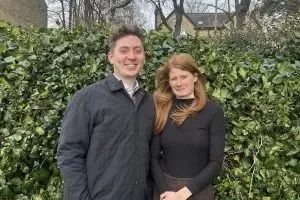 Rosanna Metcalfe and Luke Willis